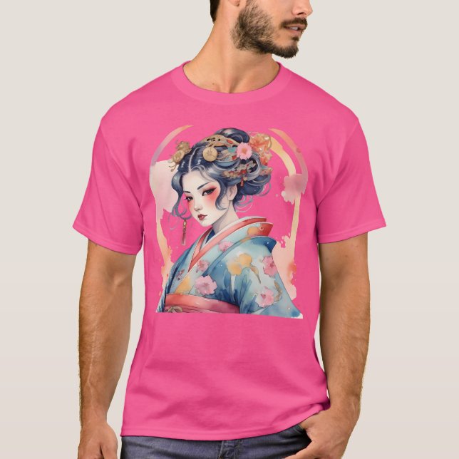 Camiseta Uma Mulher Colorida Shogun (Frente)