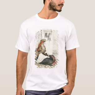 Camiseta Uma mulher judaica de Gibraltar, 'dos esboços dos