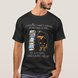 Camiseta Uma Mulher Não Pode Sobreviver Ao Ler Sozinha Lanc