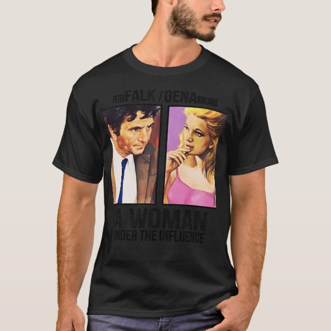 Camiseta Uma Mulher Sob A Influência John Cassavetes (Frente)