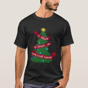 Camiseta Uma Múria De Esperança O Mundo Descansado Alegra-S