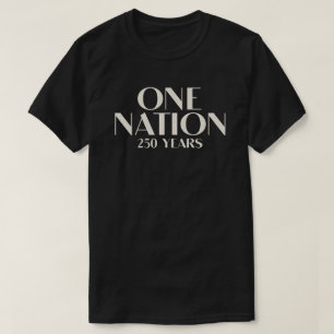 Camiseta Uma Nação 250 Anos Patriótica