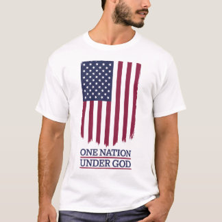 Camiseta Uma nação sob Deus