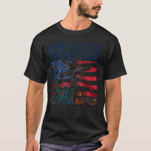 Camiseta Uma Nação Sob Deus 250 Anos Aniversário de 250 ano