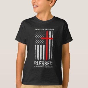 Camiseta Uma nação sob Deus EUA Patriot Veteran