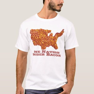 Camiseta Uma nação sob o bacon