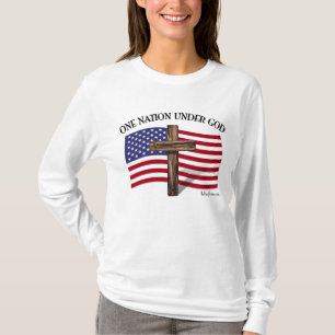 Camiseta Uma nação sob o deus