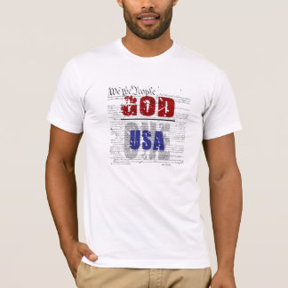 Camiseta Uma nação sob o deus