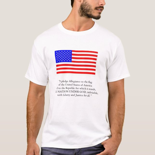 Camiseta Uma nação sob o deus (Frente)