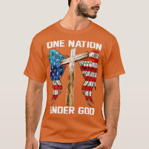 Camiseta uma nação sob o deus Culto cristão