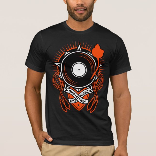 Camiseta Uma nação. Uma música (Frente)