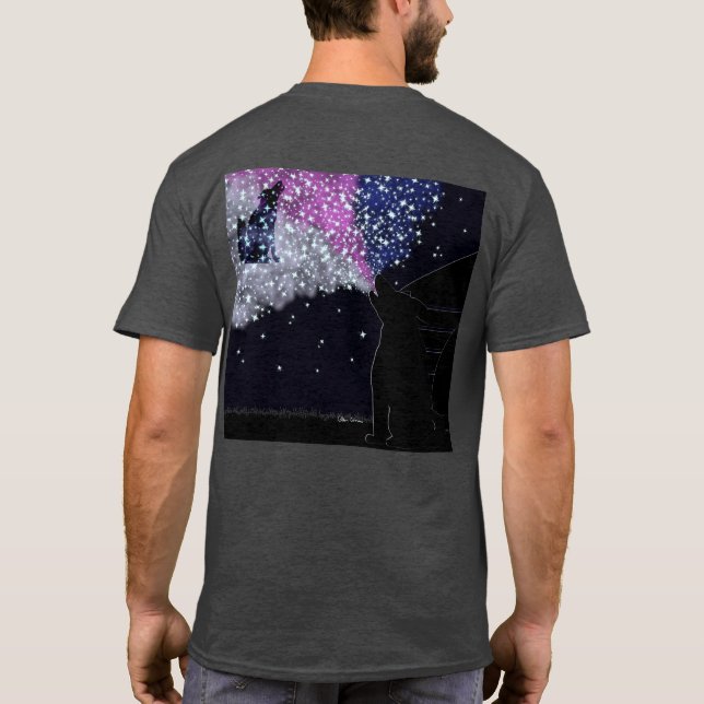 Camiseta Uma noite de verão com Travesseiro decorativo Siri (Verso)