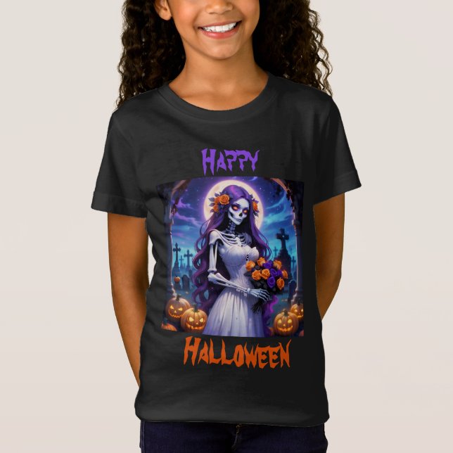 Camiseta Uma Noiva de Halloween (Frente)
