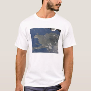 Camiseta Uma opinião a ilha das Caraíbas de Hispaniola
