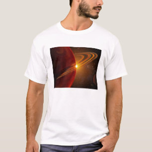 Camiseta Uma órbita gigante do planeta sol-como o Ce da