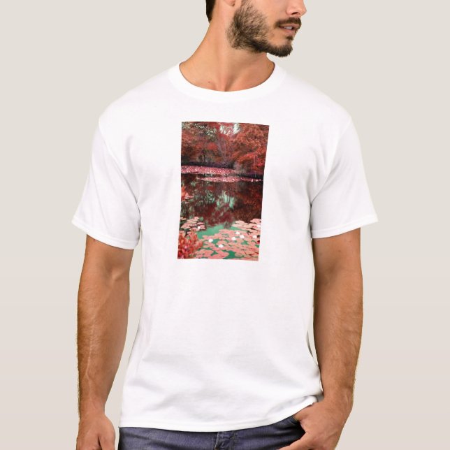 Camiseta Uma paisagem mágica (Frente)