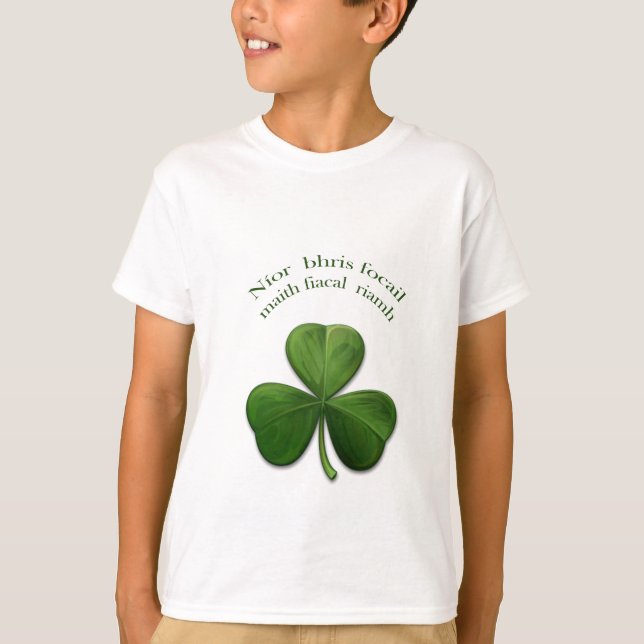 Camiseta Uma palavra boa nunca quebrou um dente (Frente)