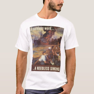 Camiseta Uma Palavra Descuidada... Uma Palavra Sem Necessid
