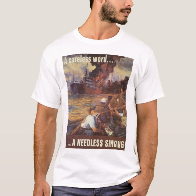 Camiseta Uma Palavra Descuidada... Uma Palavra Sem Necessid (Frente)