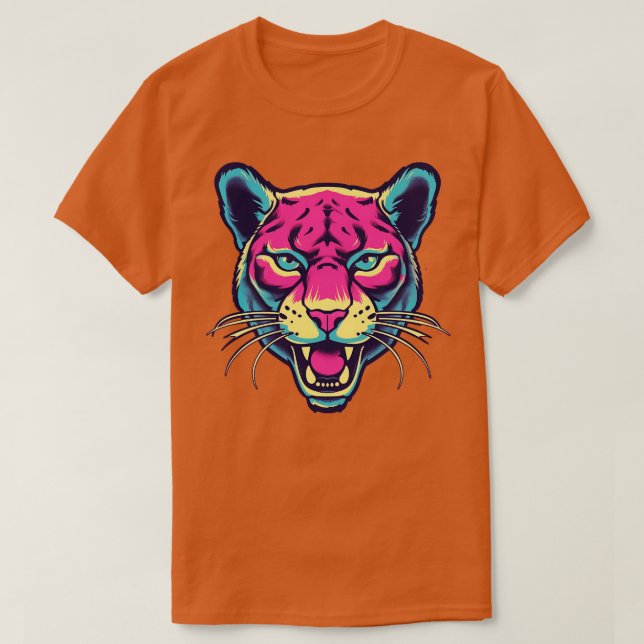 Camiseta Uma Pantera Rosa (Frente do Design)
