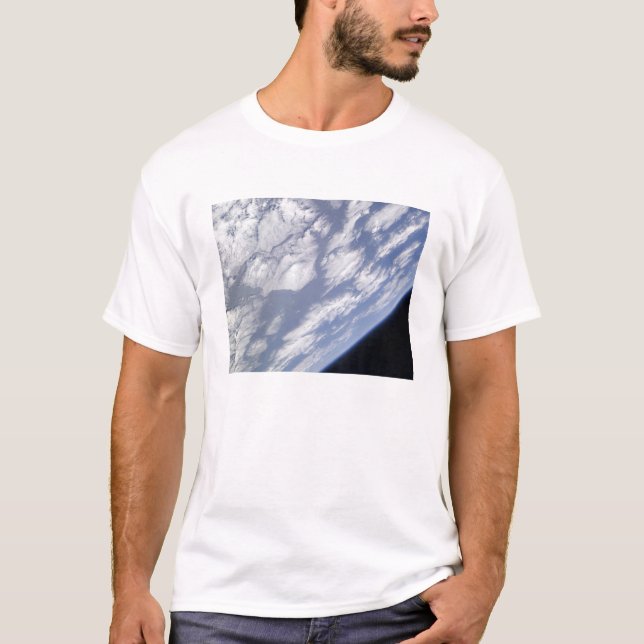 Camiseta Uma parte azul e branca da Terra (Frente)