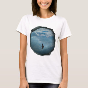Camiseta Uma parte surreal de T do gráfico do céu