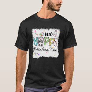 Camiseta Uma Páscoa de Bebê Mãe e Enfermeira Coelhinha Mens