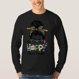 Camiseta Uma Páscoa de Professores de Ciências Hoppy Mensag