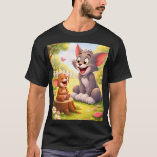 Camiseta Uma Pausa Alegre no Jardim