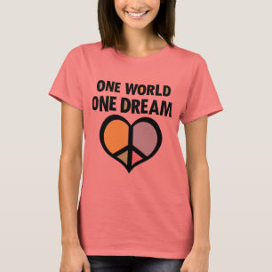 Camiseta Uma Paz Mundial