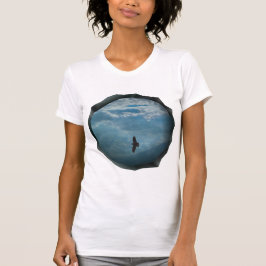 Camiseta Uma Peça Surreal De Teto Gráfico Do Céu