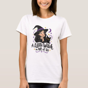 Camiseta Uma Pequena Bruxa em Todos Nós