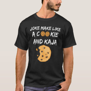 Camiseta Uma Piada Coreana Cuta Faz Como Um Biscoito E K