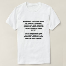 Camiseta Uma piada IA sobre o comunismo