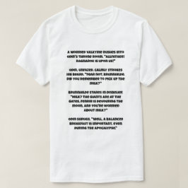 Camiseta Uma piada sobre Ragnarok