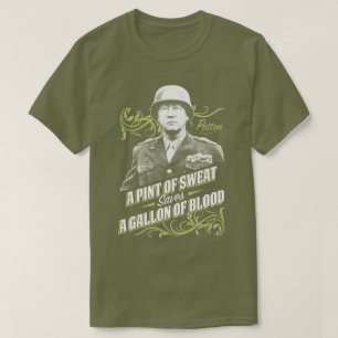 Camiseta Uma pinta do t-shirt militar da história dos E.U.