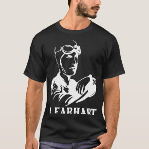 Camiseta Uma pioneira no voo transatlântico