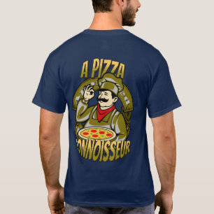 Camiseta Uma Pizza Connoisseur, Elegante e legal