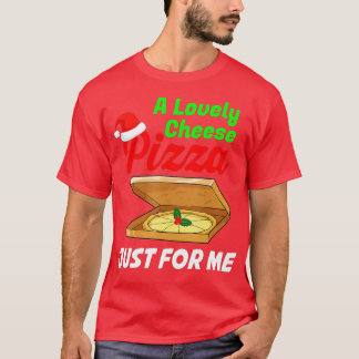 Camiseta Uma Pizza De Queijo Adorável Só Para Mim Um Feliz
