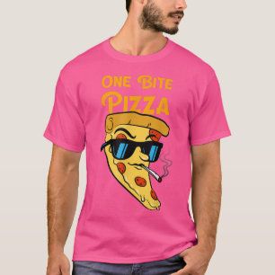 Camiseta Uma Pizza Engraçada E Engraçada Pizza Para Homens 