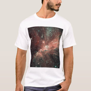 Camiseta Uma população de estrelas infantis na Via Lácte