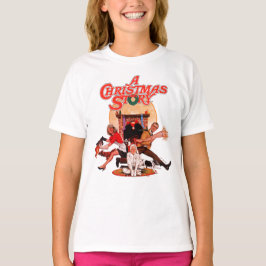 Camiseta Uma Poster de Arte da História de Natal