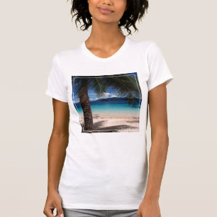 Camiseta Uma praia na ilha de Wai do Koh em Tailândia