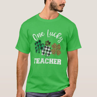 Camiseta Uma Professora Sortuda S, St Patricks Professores