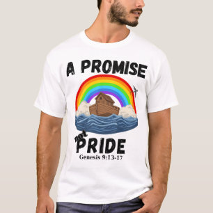 Camiseta Uma Promessa, Não Orgulho, Pacto Cristão-Bíblico