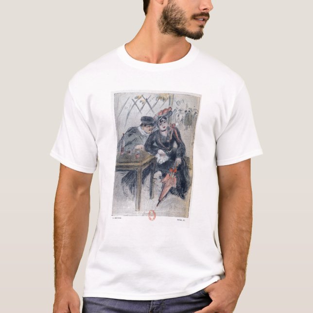Camiseta Uma prostituta e seu cliente (Frente)