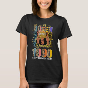 Camiseta Uma Rainha Foi Nascer Em Dezembro De 1990 32 Anos
