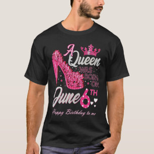 Camiseta Uma Rainha foi Nascer no Colégio de Aniversário de