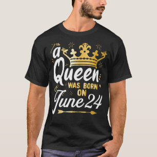 Camiseta Uma Rainha foi Nascer no dia 24 de junho, Menina B