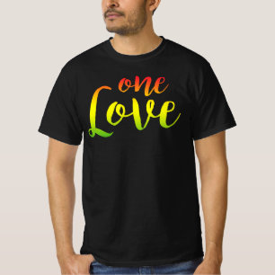 Camiseta Uma reggae de Rasta do amor enraíza a roupa